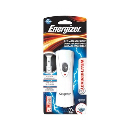 Energizer Energizer 3415783 8 Lumen White LED Rechargeable Flashlight NiMH Battery 3415783